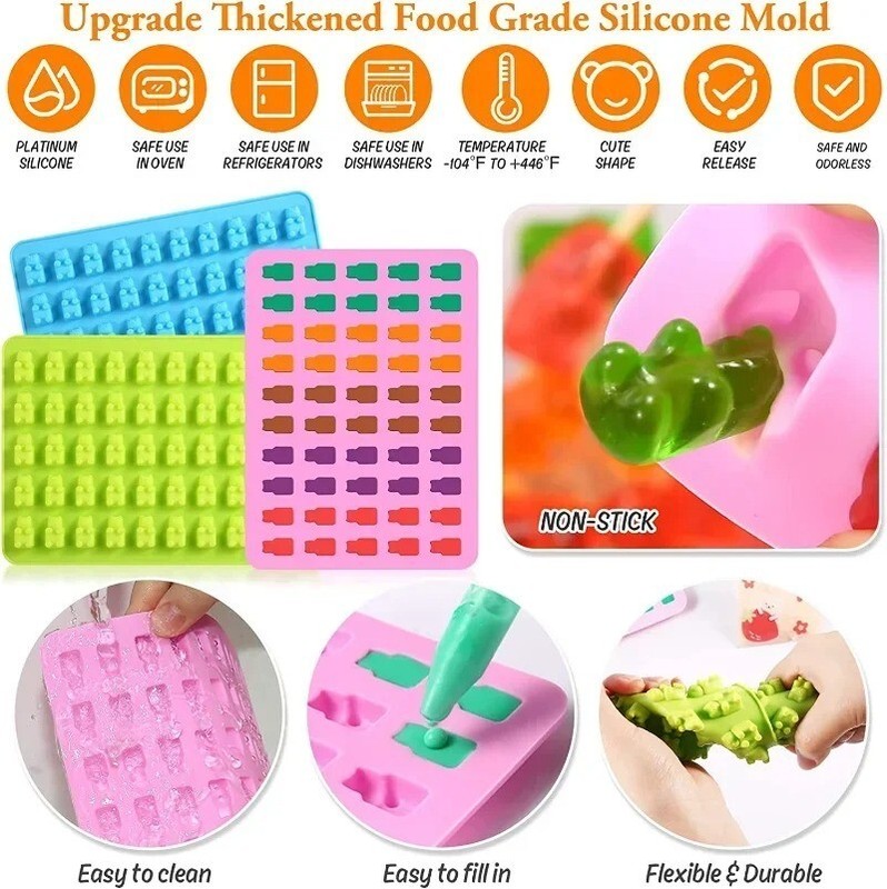 Dropper Candy Chocolate Fondant Moulds DIY Baking Decoration Tools gallery
