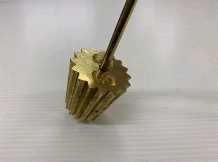 2 pcs Pie Tee Maker Top Hats Patty Shell Brass Copper Mould gallery
