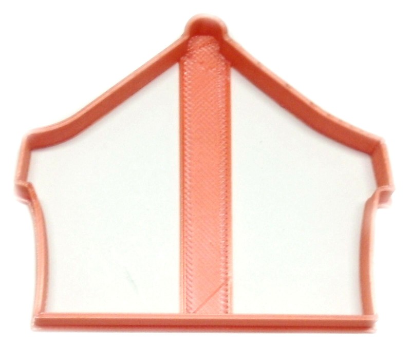 CIRCUS TENT BIG TOP OVAL CIRCULAR ROUND SHAPE COOKIE CUTTER USA PR2671