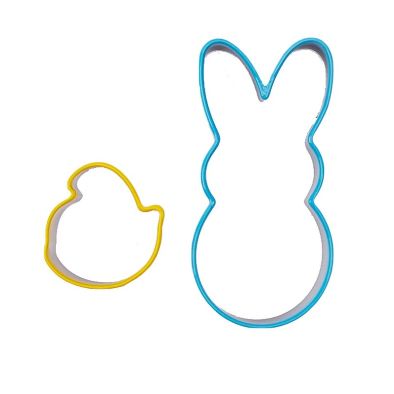 Peeps Bunny Chick Cookie Cutters Easter Baking Crafts New Clay Fake Bakes Decor gallery