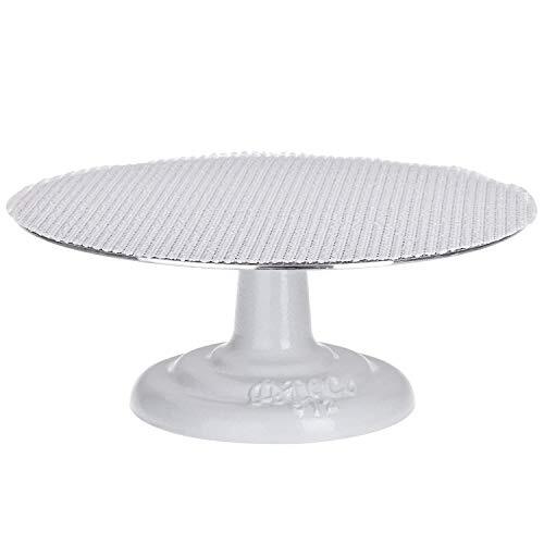 Revolving Cake Decorating Stand Aluminum Turntable And Cast Iron Base With Nonsl