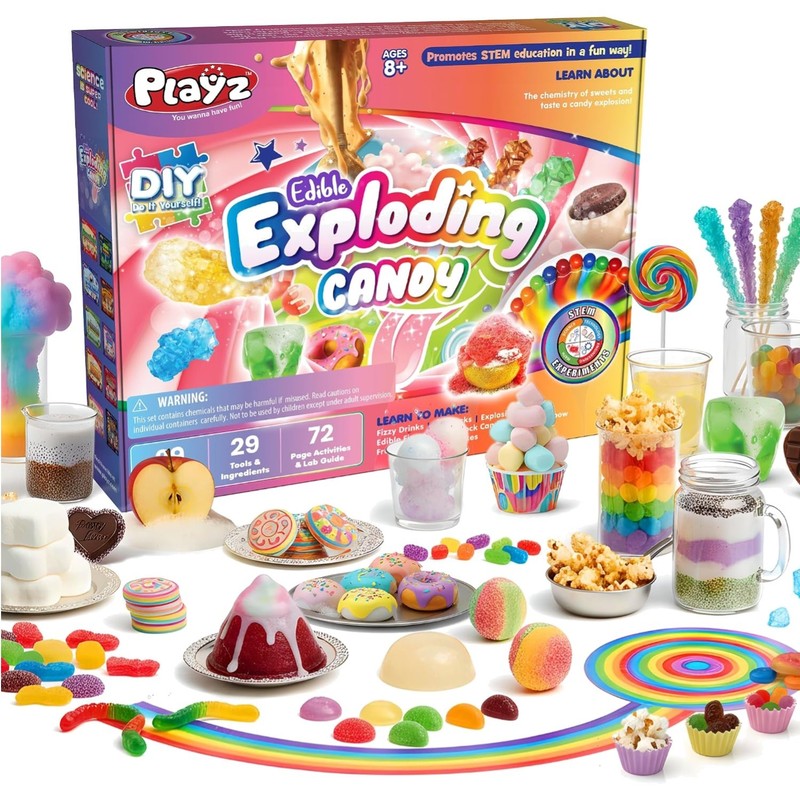 Exciting Kids Chemistry Set – Explosive Candy Maker
