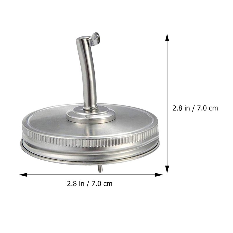 4PCS Jar Spout Lids Mason Jar Moonshine Pourer Nozzle Olive Oil Dispenser gallery