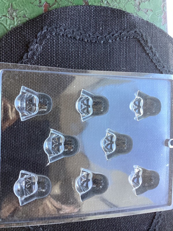 Star Wars Darth Vader Candy Chocolate Mold 8 Molds on the sheet Cake Decorations gallery