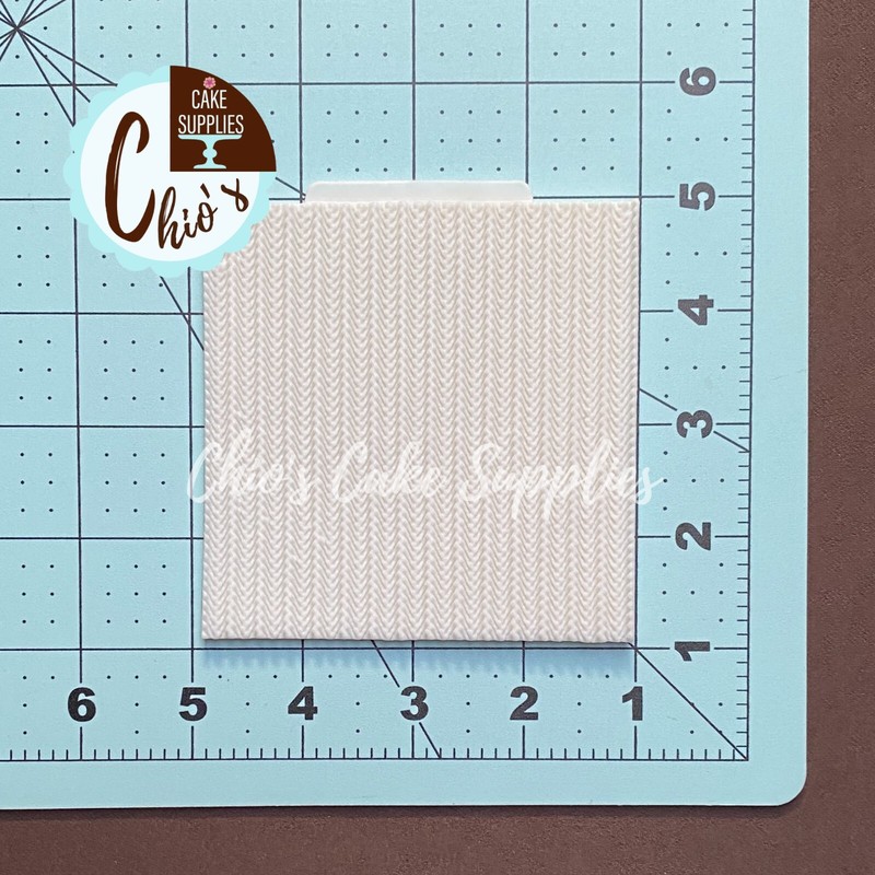 Fabric / Cloth/ Knitting Fondant Texture Silicone Mats gallery