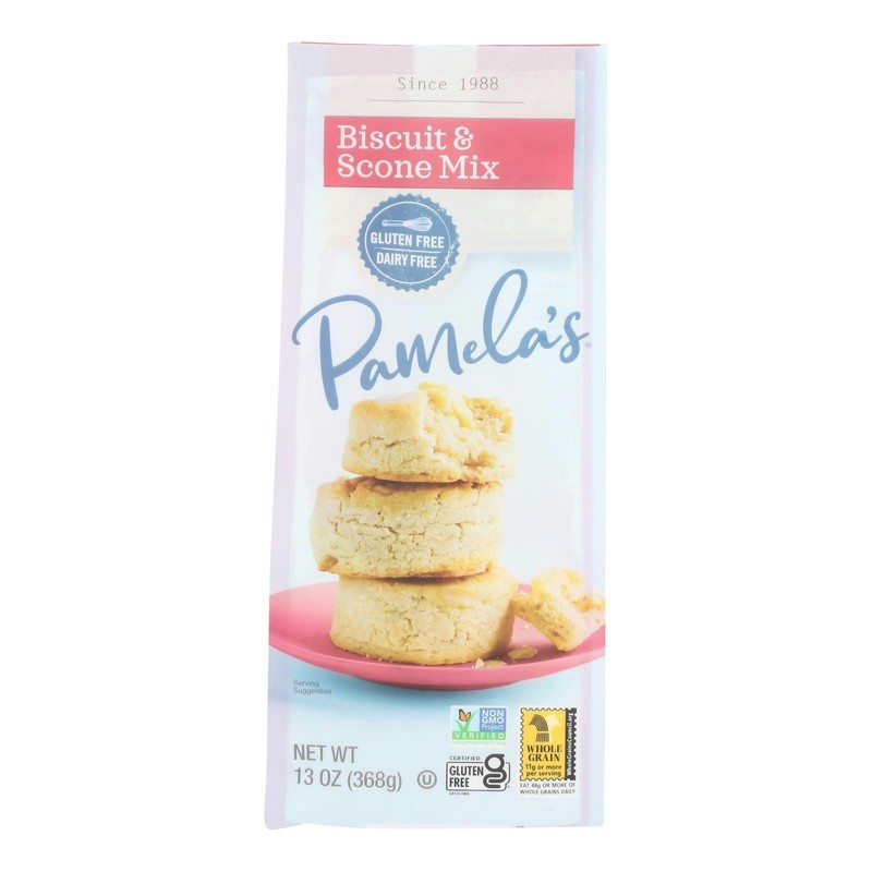 Pamela’s Products – Biscuit and Scone – Mix 13 oz (Pack of 6)