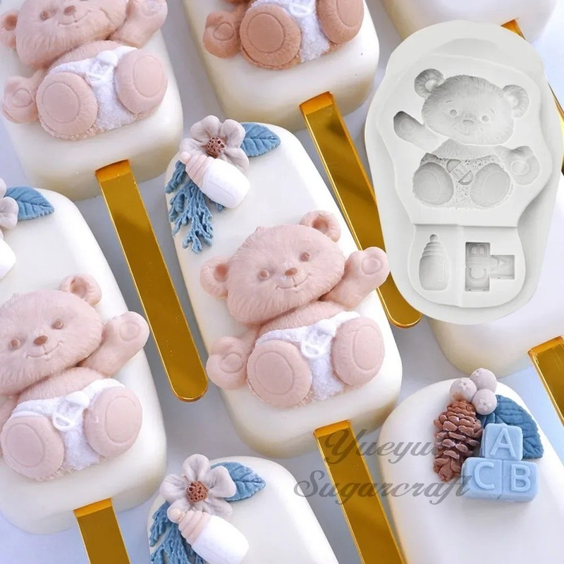 Baby Silicone Mold Fondant Cake Decorating Tool Chocolate Candy Gumpaste Mould