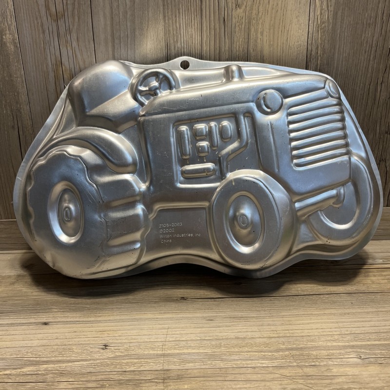 Wilton Cake Pan Tractor Harvester Crop Crusader #2105-2063 Farming Theme 2002
