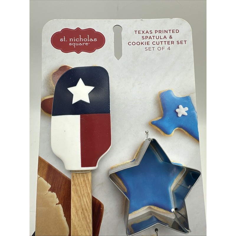 St. Nicholas Square Texas Cookie Cutter Set Brand New gallery