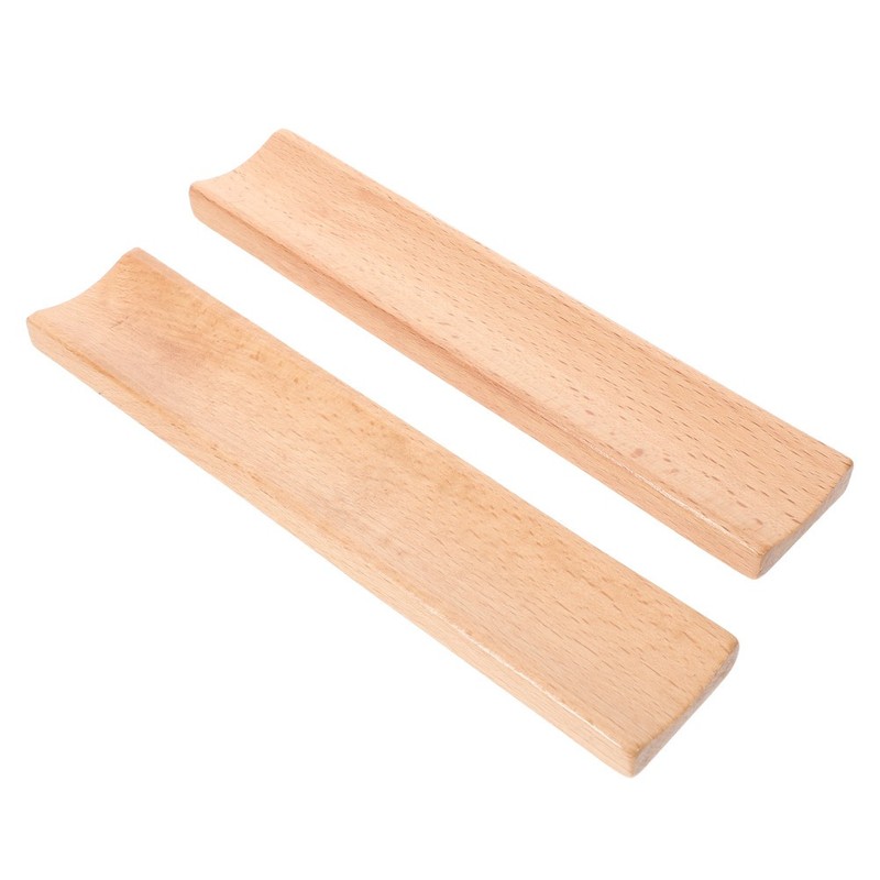 2 Pcs Rolling Pin Base Baking Roller Holder Noodle Kitchen Gadgets gallery