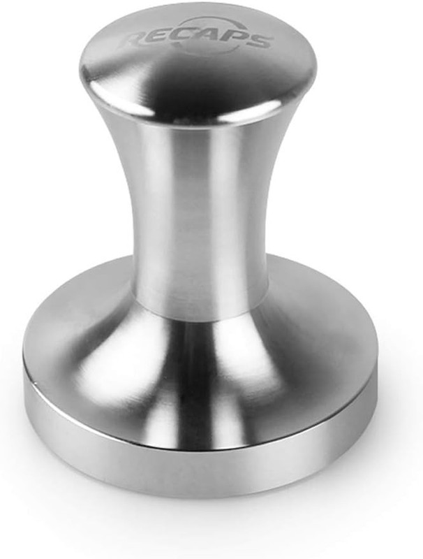 RECAPS Stainless Steel Espresso Coffee Tamper Filling Tool 50mm*21mm*41mm