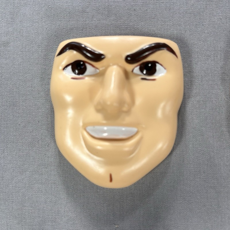 Vintage 1986 Wilton Woodridge G I Joe Face Plate Plastic Lot of 2 Fine Scratches gallery