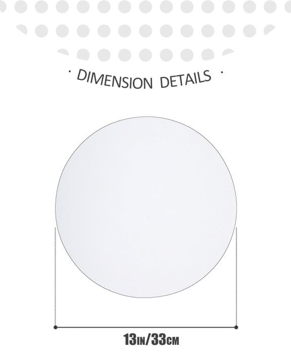 13 Inch White Cake Boards Round 40-Packs Circles Rounds Base Food-Grade Cardb... gallery