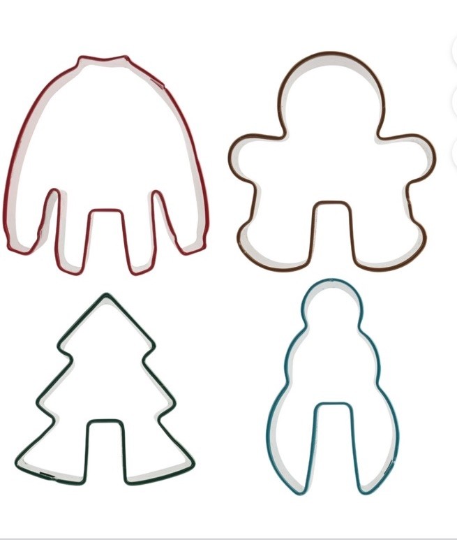 Holiday Time 11 Cookies Cutters + 1 Stencils gallery