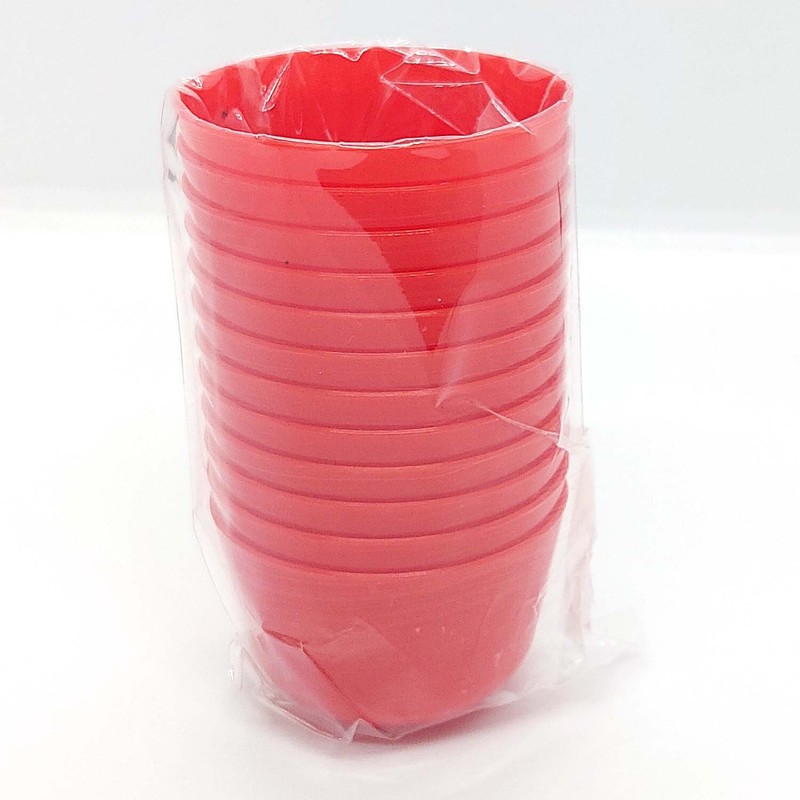 Pichi Puto Kutsinta Plastic Mold Big Size 50mm x 33mm Red Color New 12 Pcs gallery