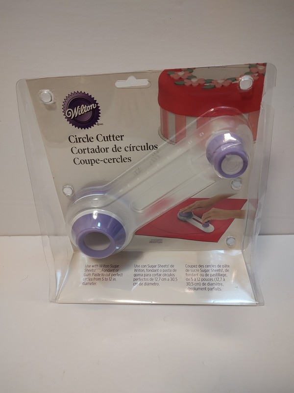 Wilton Circle Cutter For Fondant, Sugar Sheets Or Gum Paste 5-12″