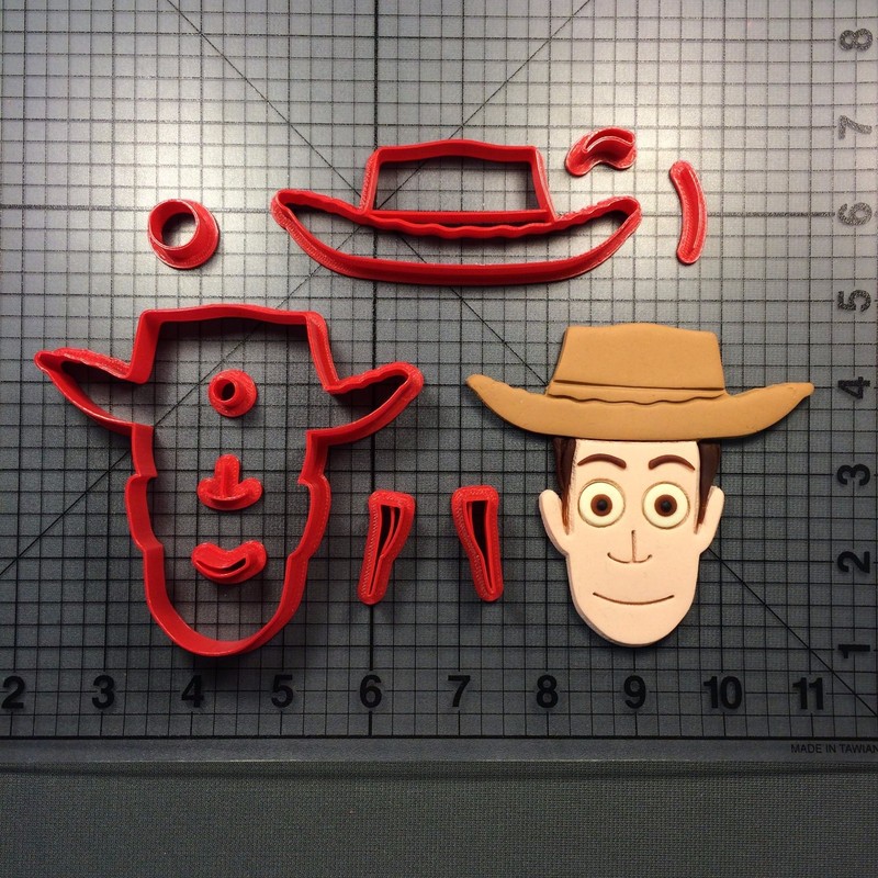 Cartoon Character 284 Cookie Cutter Set