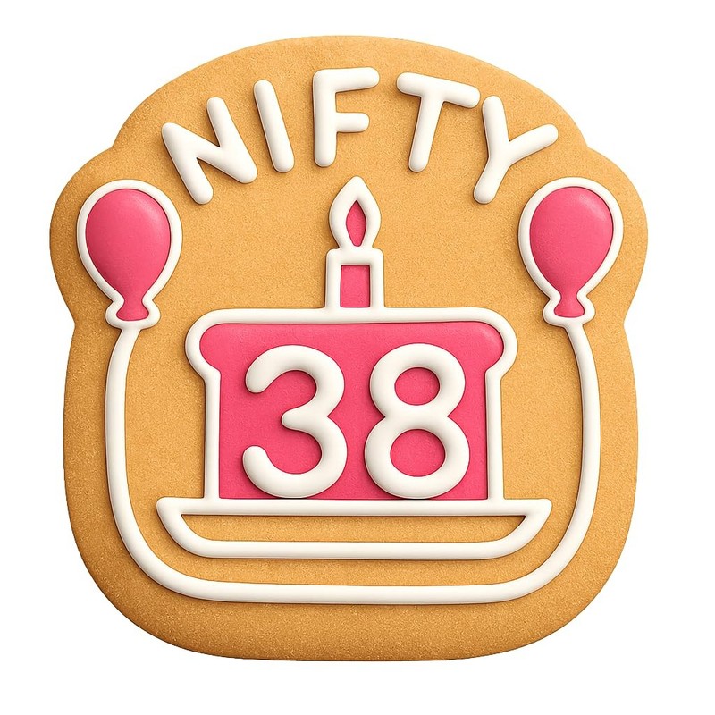 Nifty 38 Classic Edition Cookie Cutter & Stamp, Fondant & Clay - 3.7x4" gallery