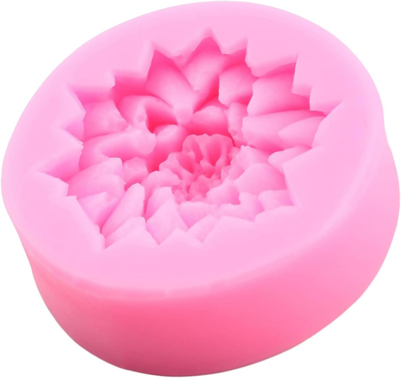 Flower Silicone Molds Chrysanthemum Daisy Flower Fondant Mold for Cake Decoratin gallery