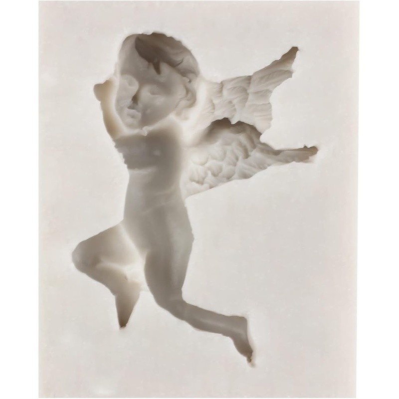 6pcs Angel Baby Fondant Molds Food Grade Silicone Candy Chocolate Cake Decor New gallery
