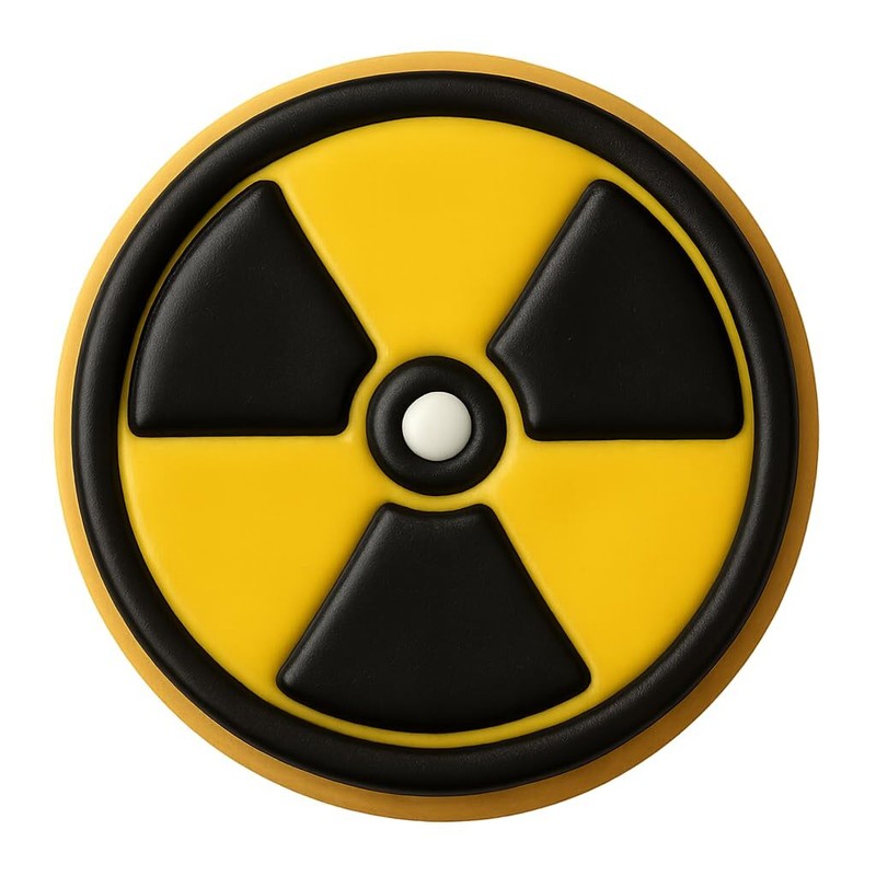 Mighty Gadget Biohazard Radiation Cookie Cutter & Stamp Set 4x4" (Random Color) gallery