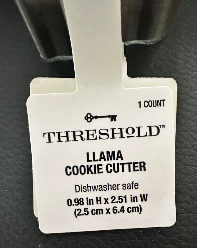 Threshold Llama Cookie Cutter New with Tags gallery