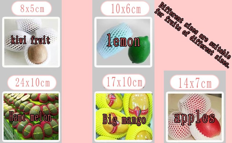 50 Pieces Fruit Protect Mesh Bags Fo Mesh Keep Safe Sleeves for Lar gallery