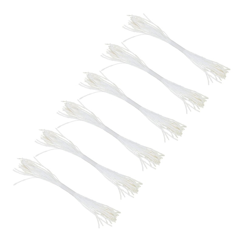10mm Double Heads Flower Stamen, 150 Pcs Artificial Flower Stamen Pistil, White