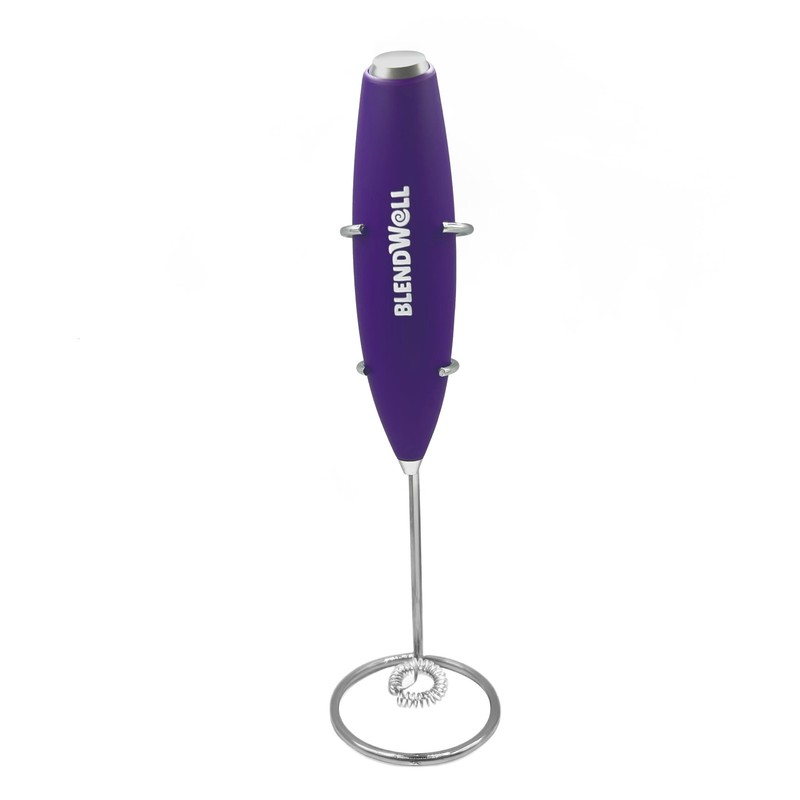 Electric Milk Frother for Matcha and Coffee, Handheld Battery Operated Drink …