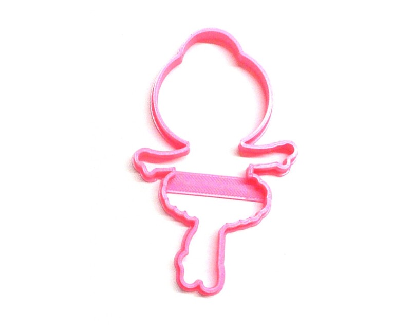BALLERINA OUTLINE BALLET DANCER POSE TWO SPECIAL COOKIE CUTTER USA PR3271
