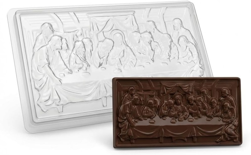 Last Supper Religious Chocolate Candy Mold 406 NEW gallery