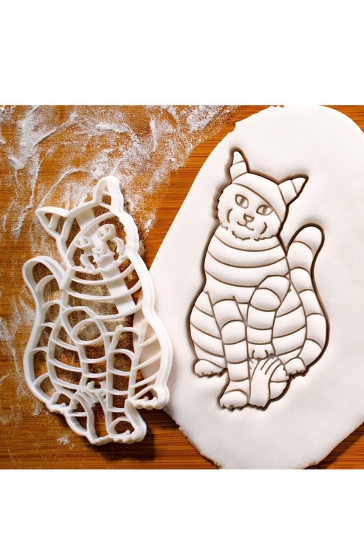 Mummy Cat Cookie Cutter – Halloween treats, ancient Egypt, veterinarian gift R