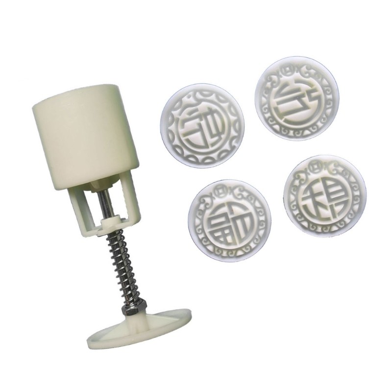 New Year Moon Cake Press Molds Cookie Stamp Moon Cake Maker Decors Tool gallery