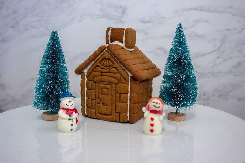 Gingerbread Xmas House Cookie Cutter, 1 set - Bakerlogy gallery