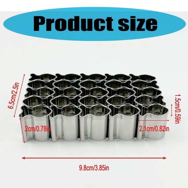 Multifuntional Fondant Cutter Fish Shape 430Stainless Steel Mold for Baking gallery