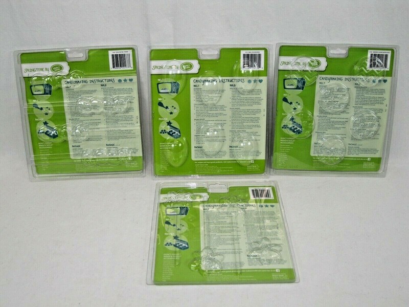 Make 'n Mold 4= Packages Candy Easter Eggs Flowers Spring Candy Pretzel NIP gallery