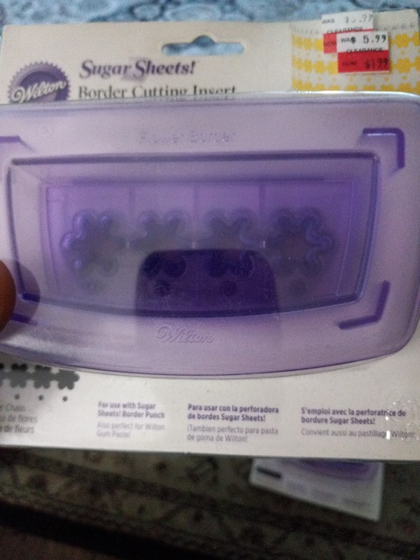 Wilton Cake Decorating Sets - Sugar Sheets - Insert, Cutter, Punch Set, lot of 4 gallery