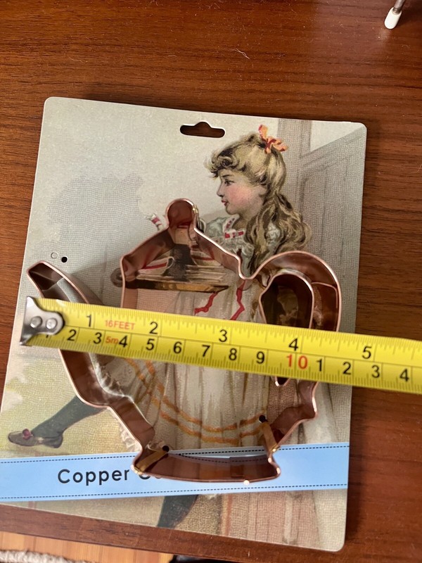 Robert Gordon Copper Teapot Cookie Cutter NEW On Card With Recipe gallery