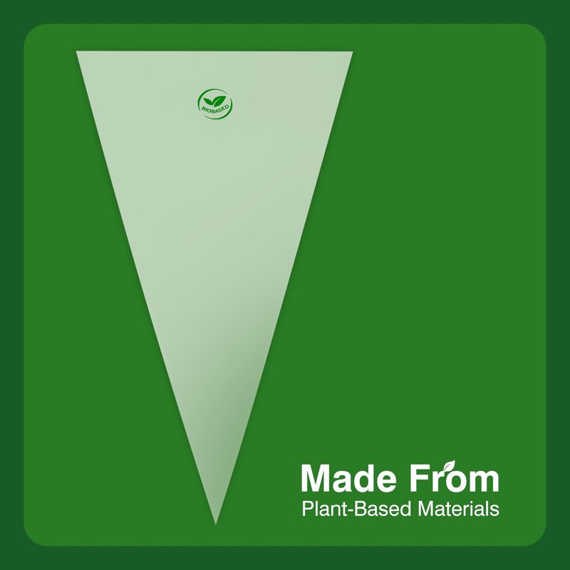 Biobased Disposable Piping Bags 16 Inch, Eco-Friendly Cake Decorating Pastry ... gallery