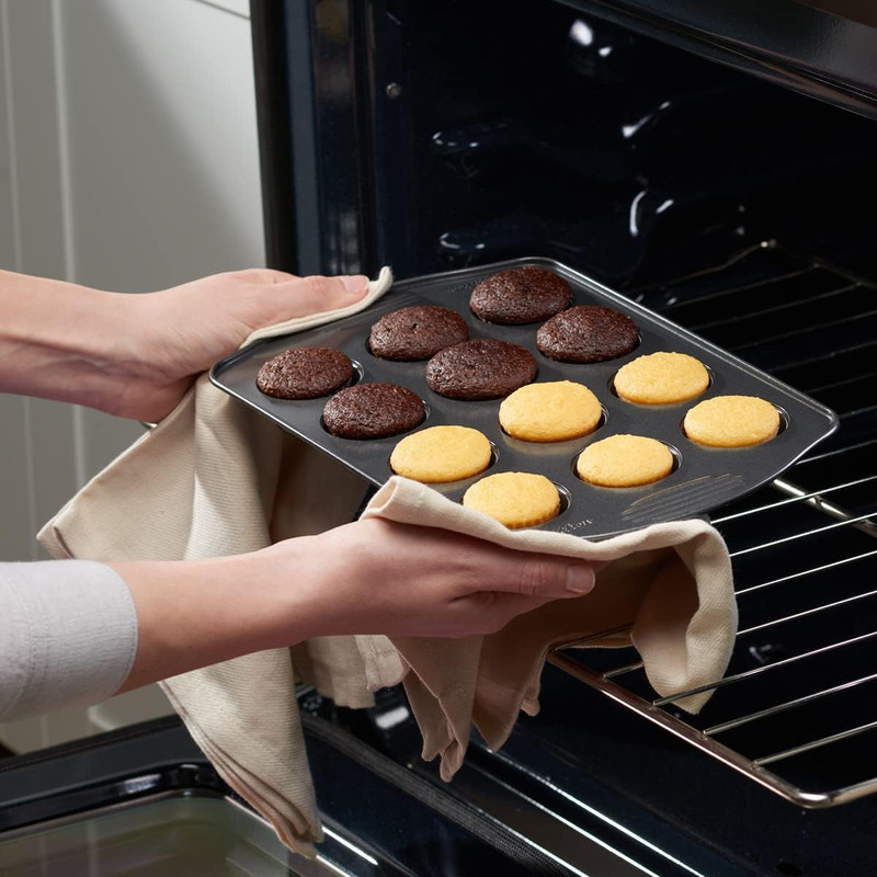 [500 Pcs] Kraft Mini Cupcake Liners for Baking - Food Grade & Grease-Proof, Dura gallery
