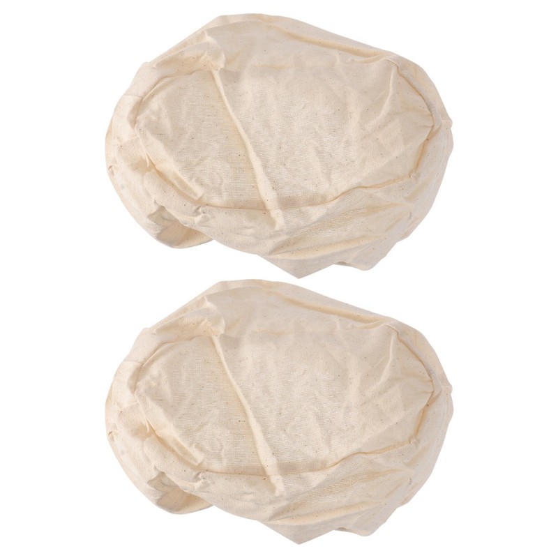 2 PCS Proofing Basket Covers for Bread Baking Sourdough Oval Cloth