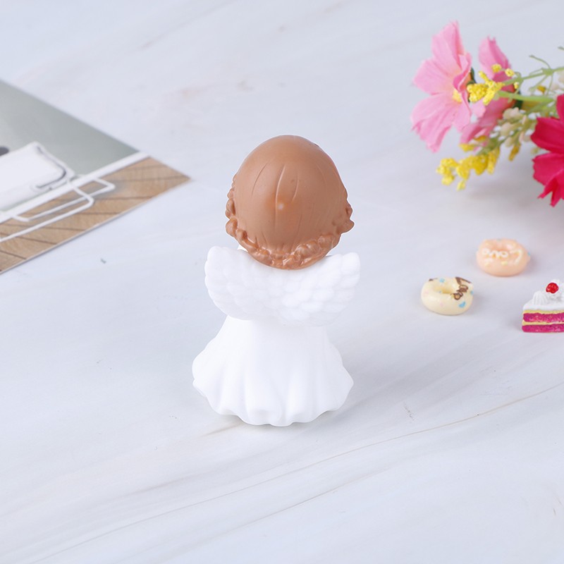 2Pcs Angels Figurines Miniature Well Sculpture Ornament Decoration For Cak.82 gallery