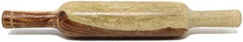TRUNESS Wooden Rolling Pin for Baking Pie Crust, Cookie, 18 Inches, Brown