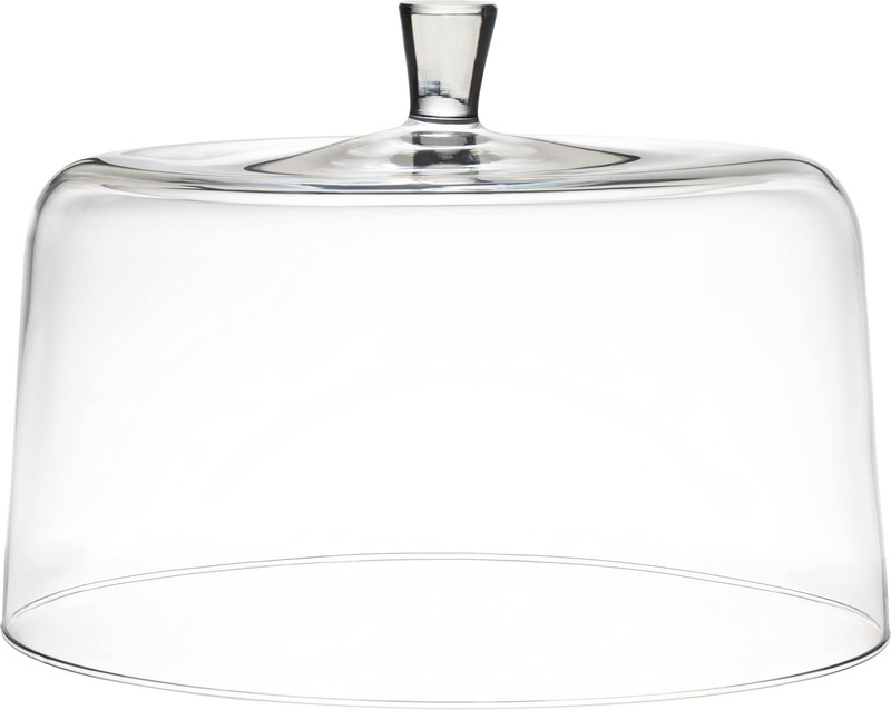- Euorpean Quality Glass - Extra Large Glass - Clear - Cake Dome - 11.5" Diamete gallery