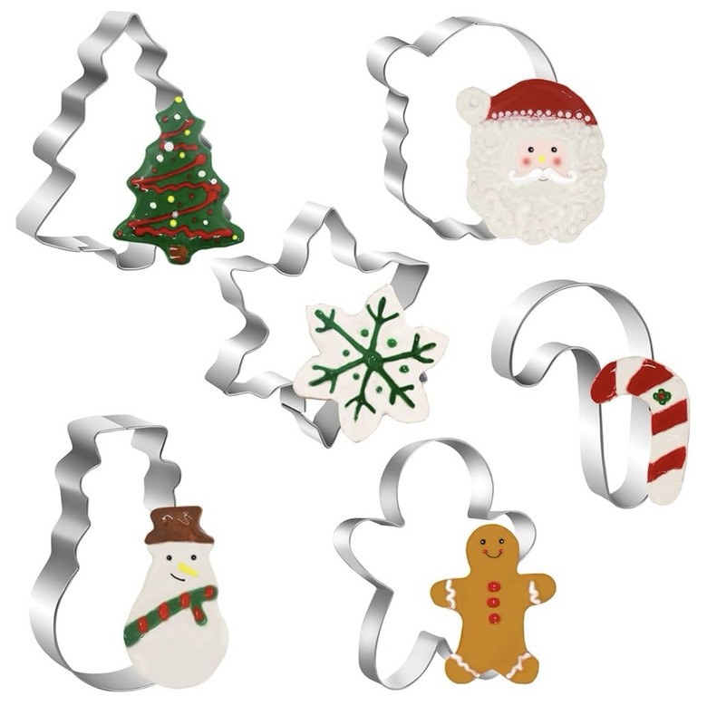 Christmas AND Thanksgiving Cookie Cutters 18 Pack
