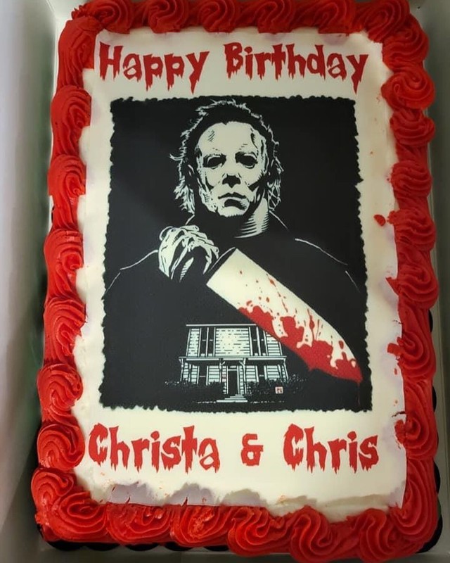 Halloween Michael Meyers Edible Cake Topper Decoration gallery