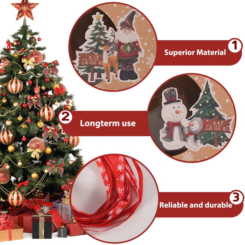 12Pcs Christmas Cookie Box Food Baking Box for Packaging Cakes7359 gallery