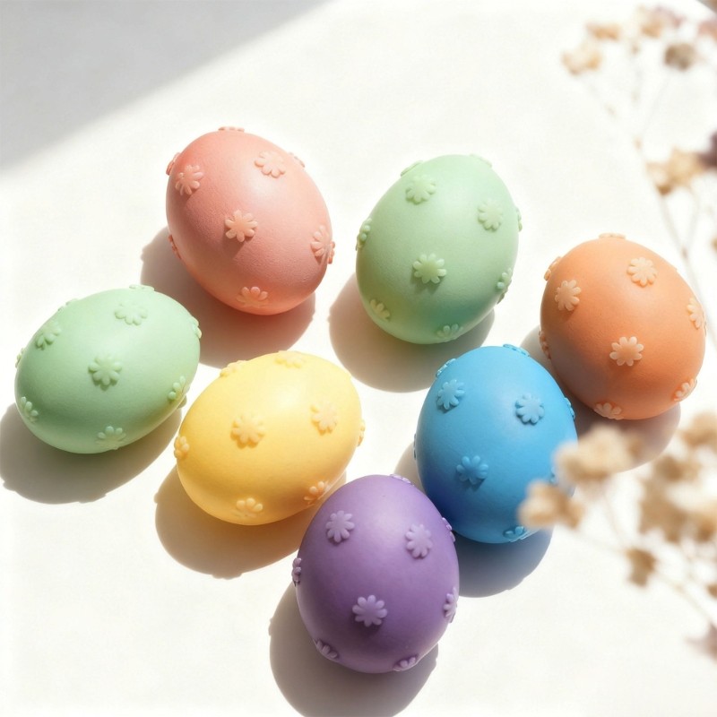 Easter Eggs Silicone Mold Grade Silicone for Soap Making gallery
