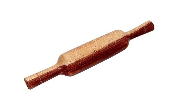 Wooden Belan Handmade Rolling Pin Roti Papad Chapati Maker Roller Kitchen Uses