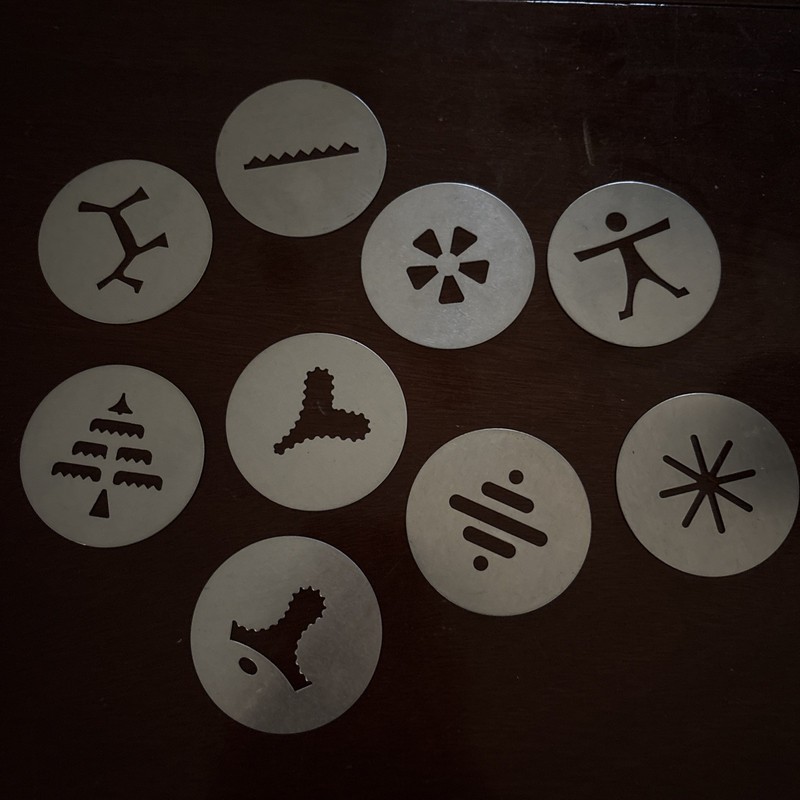 Wear-Ever Super Shooter Cookie Press 9 DISCS VINTAGE Replacement Parts Only gallery